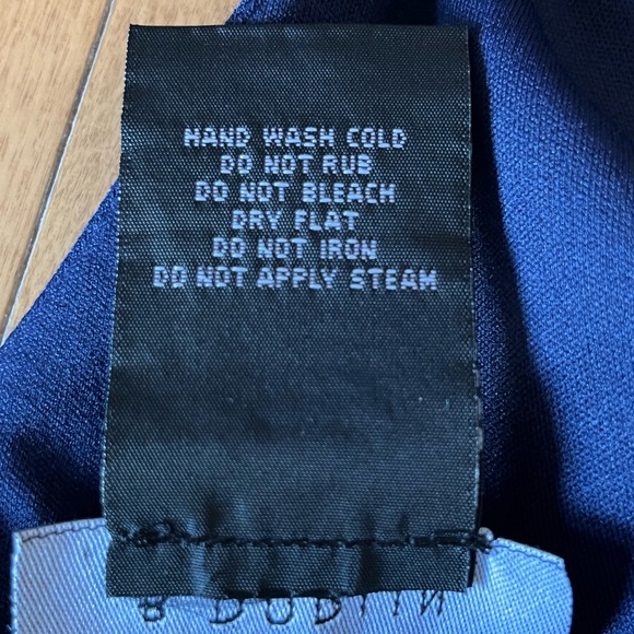 B Darlin Blue Floral Special Occasion Dress - Picture 6 of 6